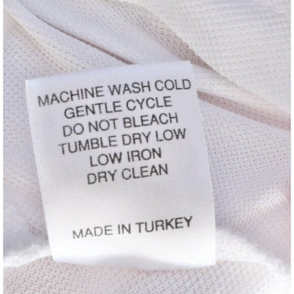 L'Etoile Sport Mesh Zip Performance Mini Dress Women's Small White Preppy Tennis - Picture 8 of 8